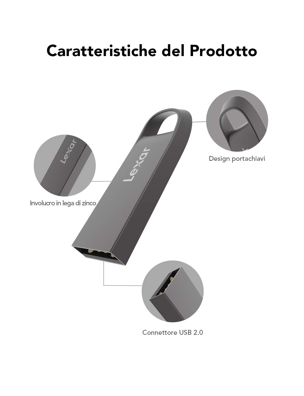 lexar-jumpdrive-usb-2-0-64gb-chiavetta-metallo-impermeabile image 5