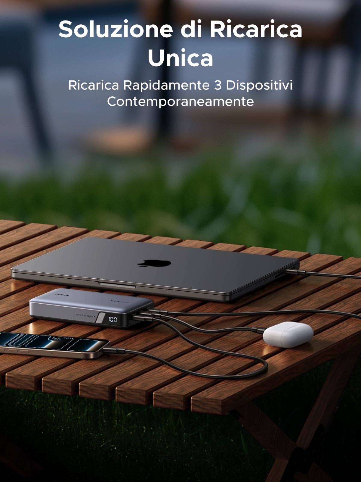 ugreen-nexode-power-bank-20000mah-100w-pd-3-porte-2c-1a-con-display-led image 4