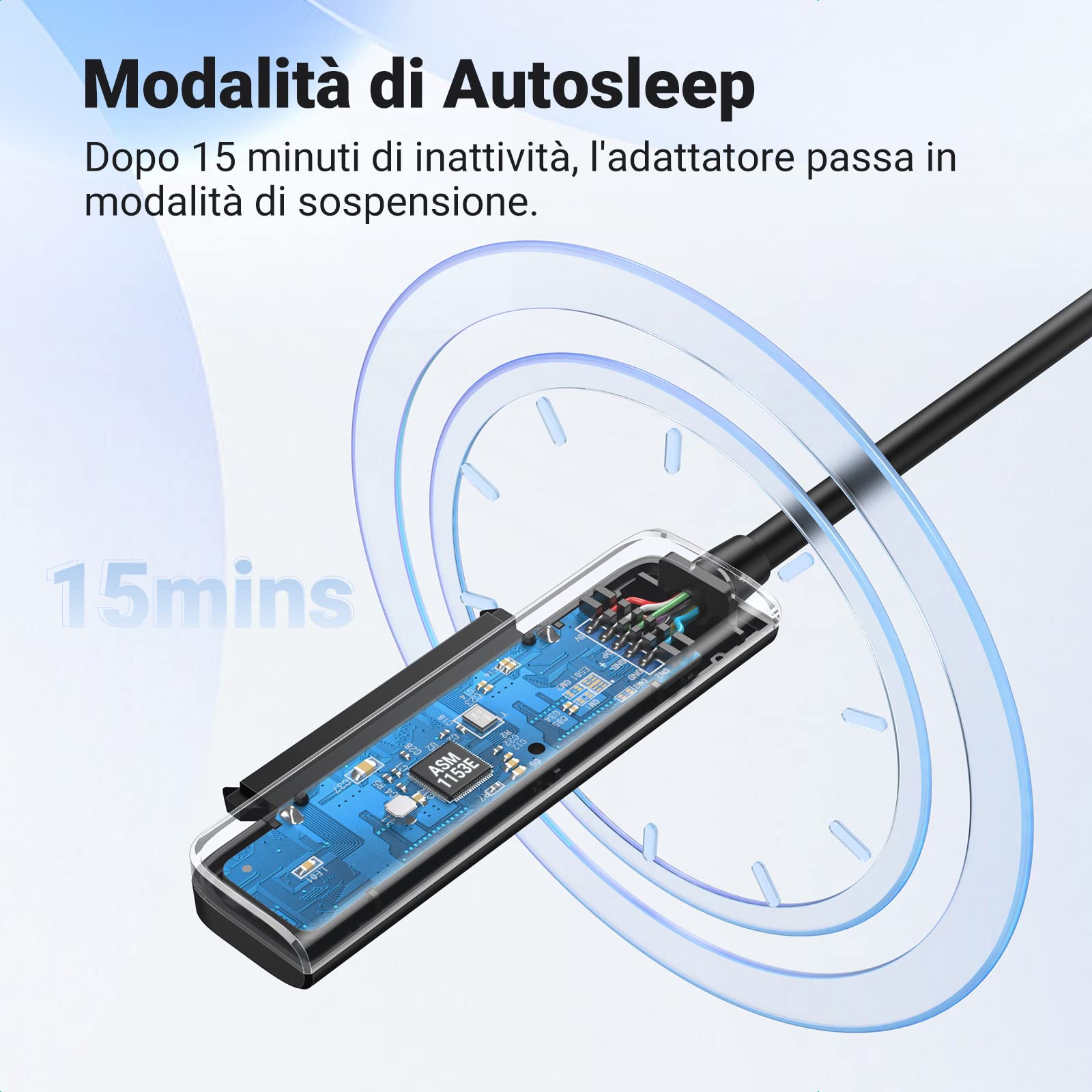 ugreen-adattatore-usb-c-3-1-a-sata-per-ssd-hdd-2-5-5gbps-uasp image 6