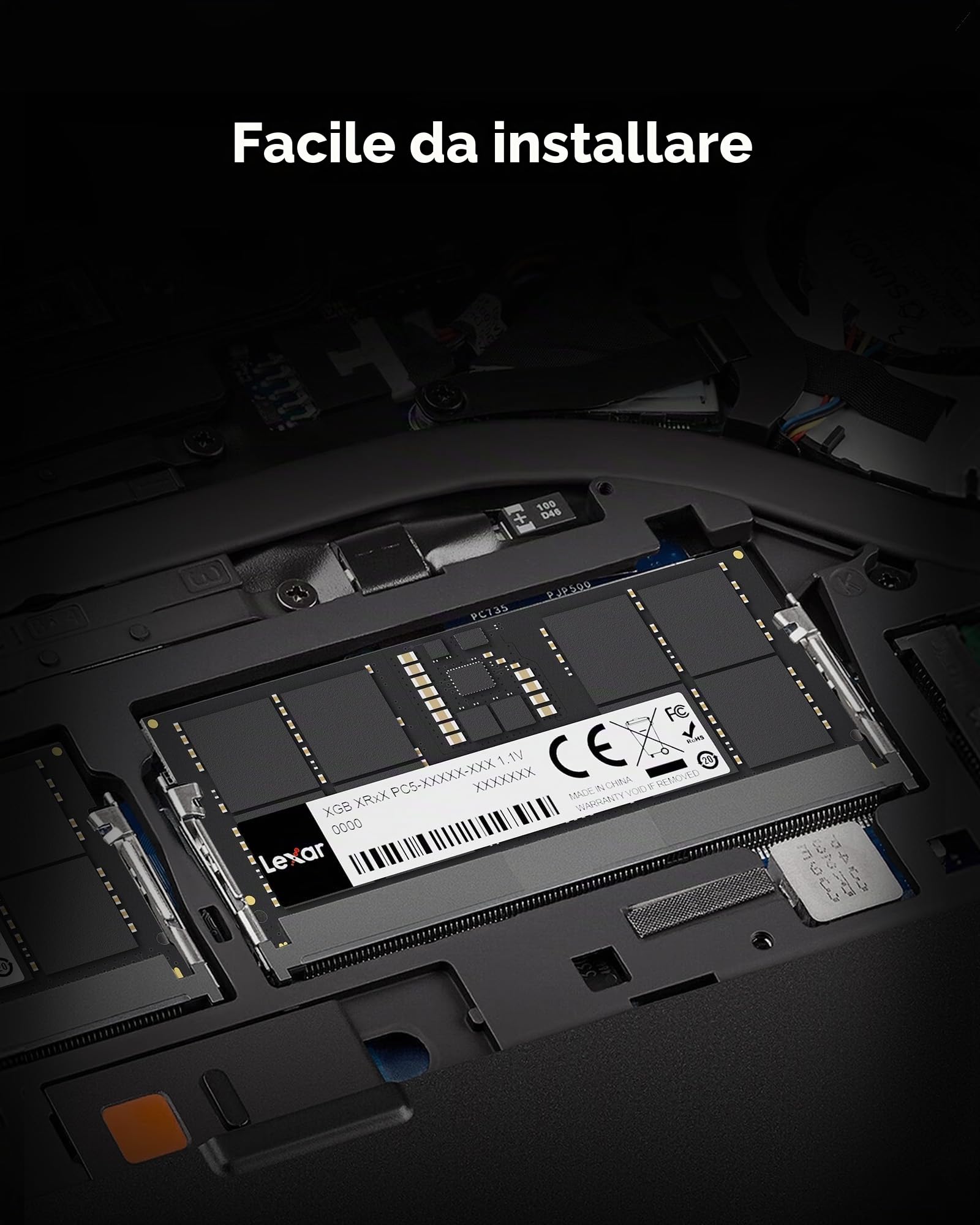 lexar-sodimm-24gb-ddr5-5600mhz-262-pin-ram-laptop image 6