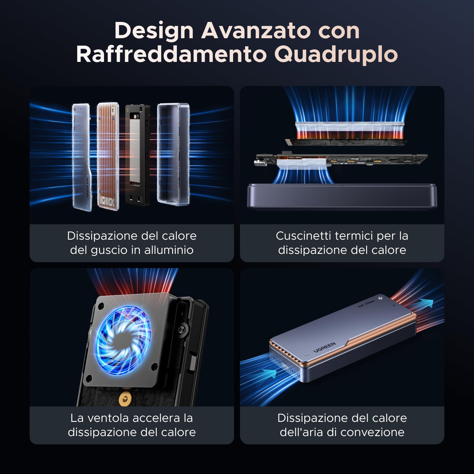 ugreen-custodia-ssd-nvme-m-2-80gbps-thunderbolt-5-4-usb4-per-creator image 7