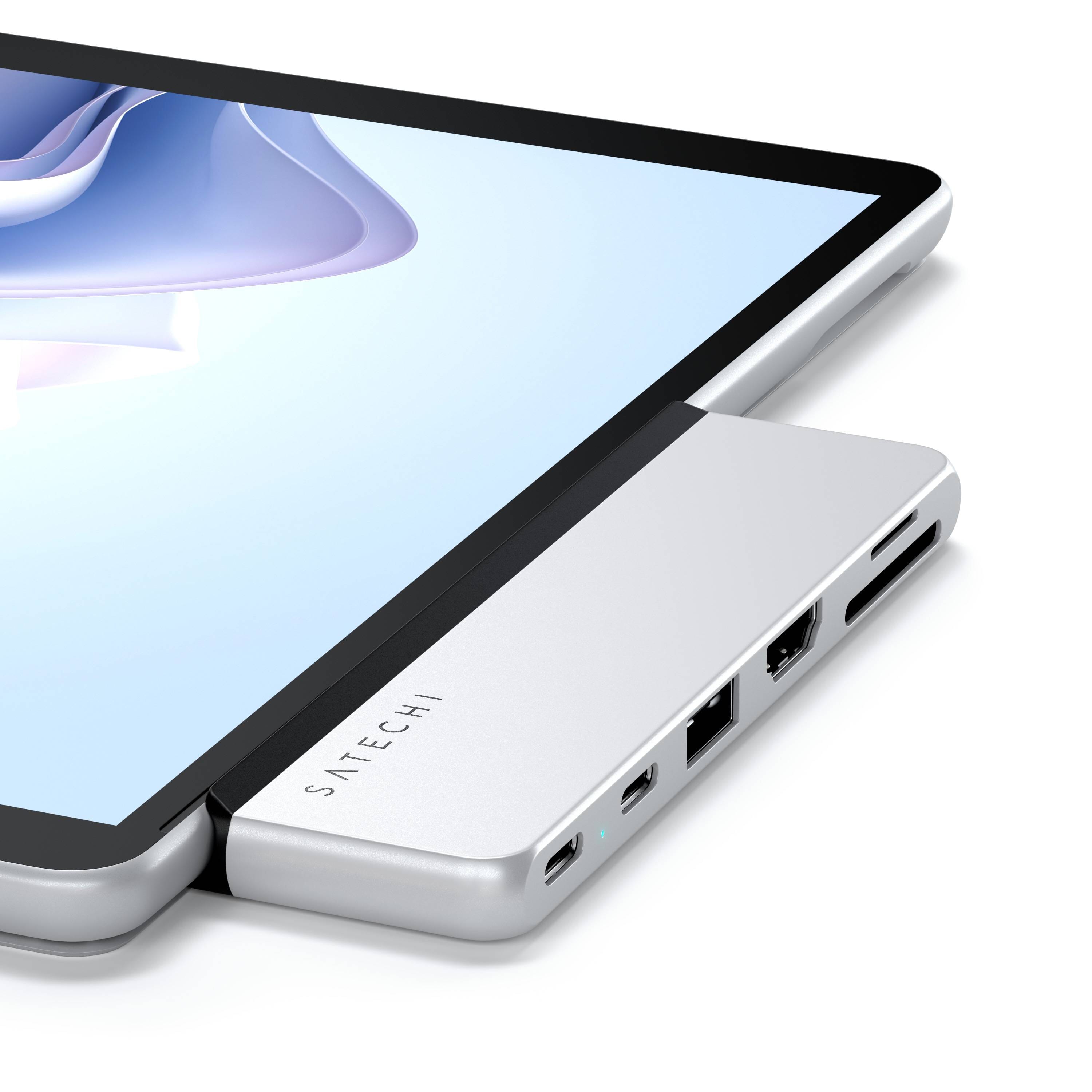 satechi-dual-usb-c-hub-6-in-1-per-surface-pro-con-usb4 image 5