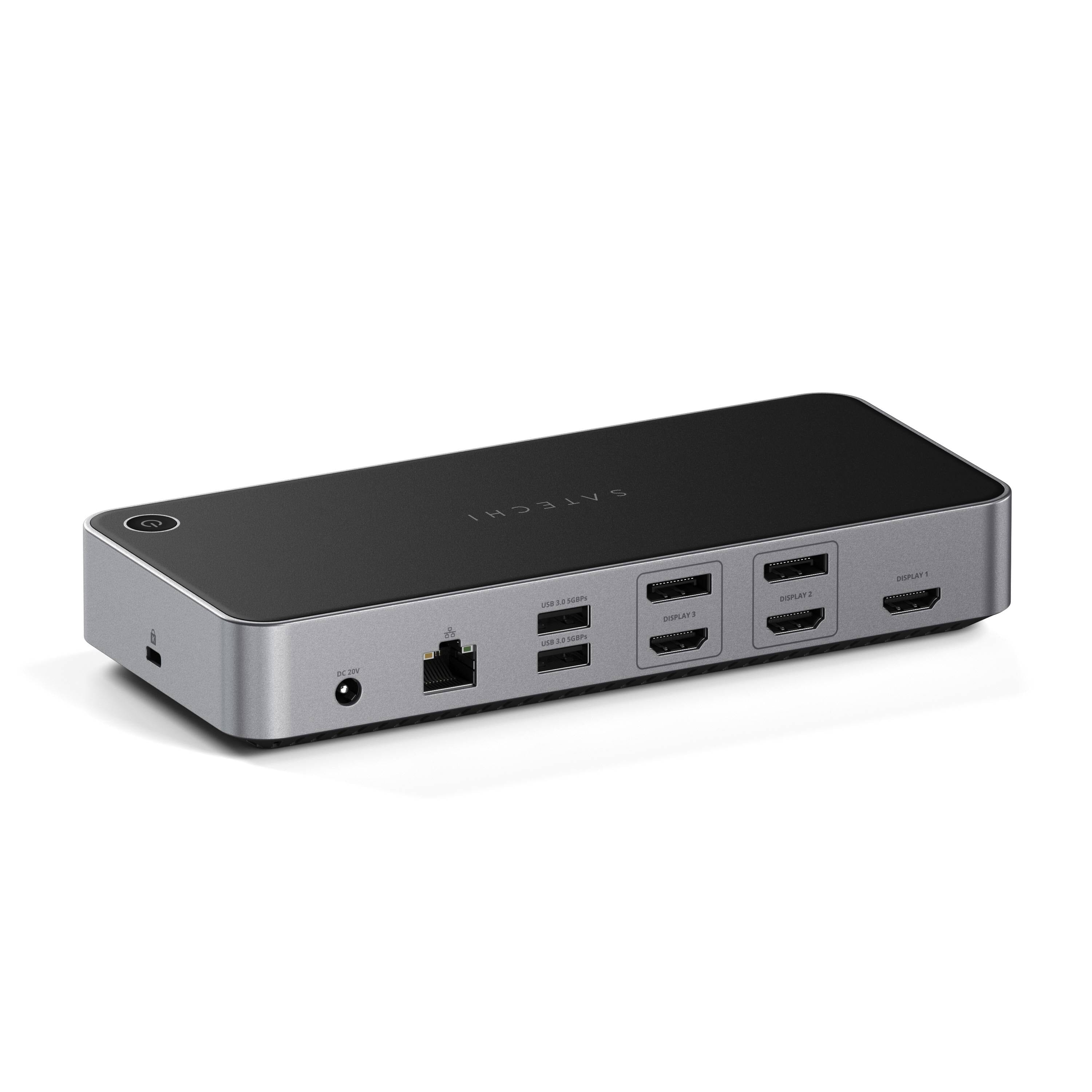satechi-triple-4k-display-docking-station-usb-c-usb-a-per-mac-e-windows image 2