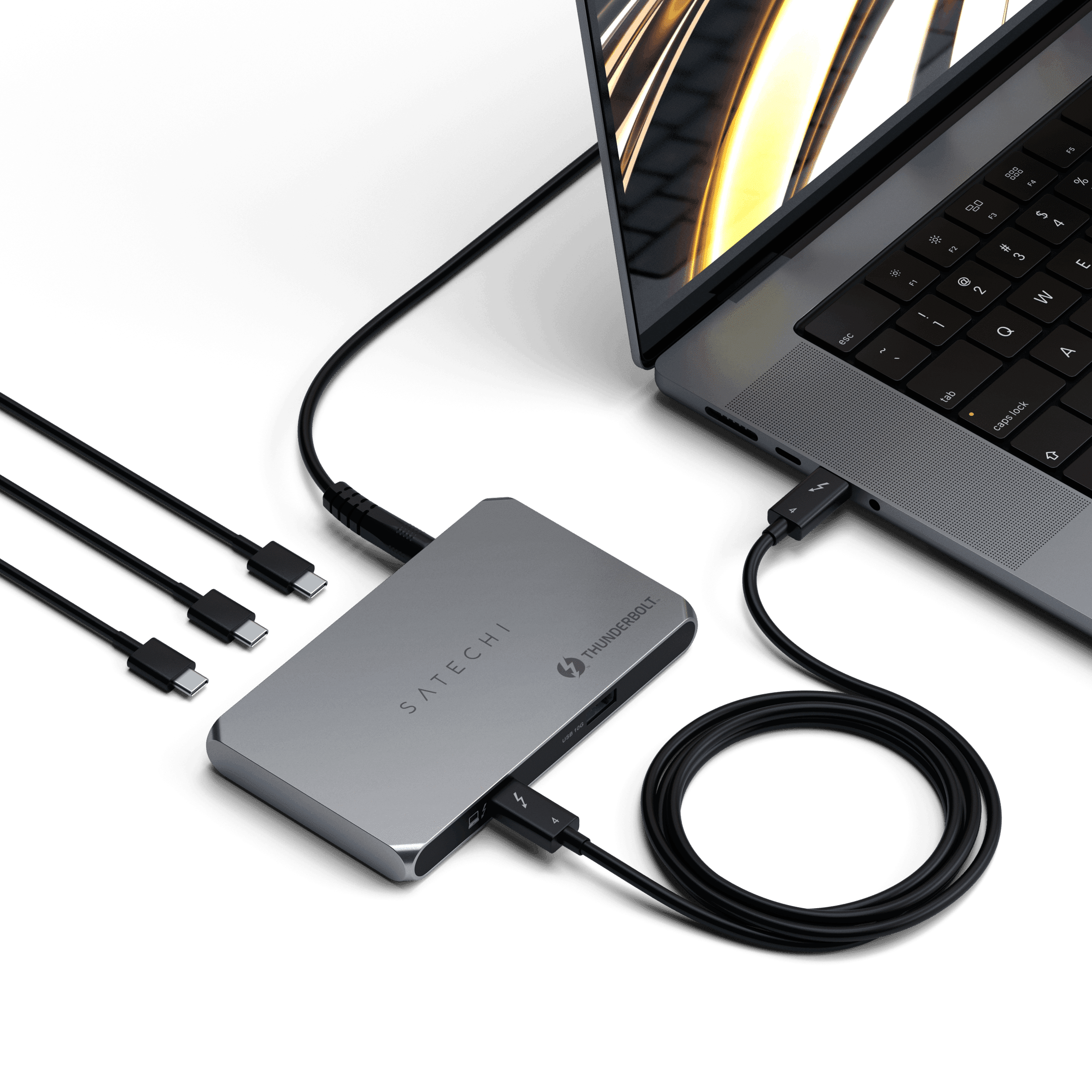 satechi-thunderbolt-4-slim-hub-40gbps-60w-per-creator image 4