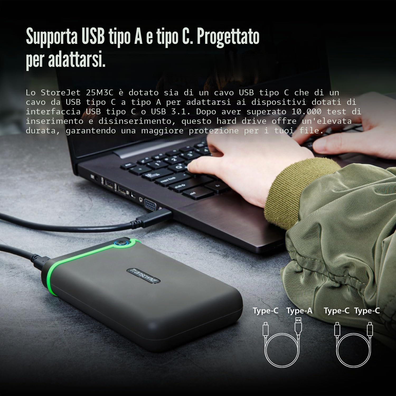 transcend-storejet-25m3c-hard-disk-esterno-2tb-2-5-usb-c image 6