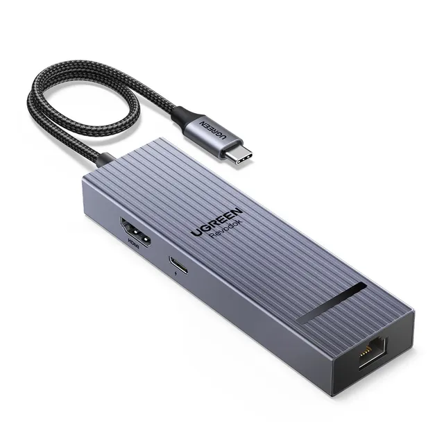 ugreen-revodok-pro-106-hub-usb-c-6-in-1-hdmi-4k-60hz-pd-100w-ethernet image 1