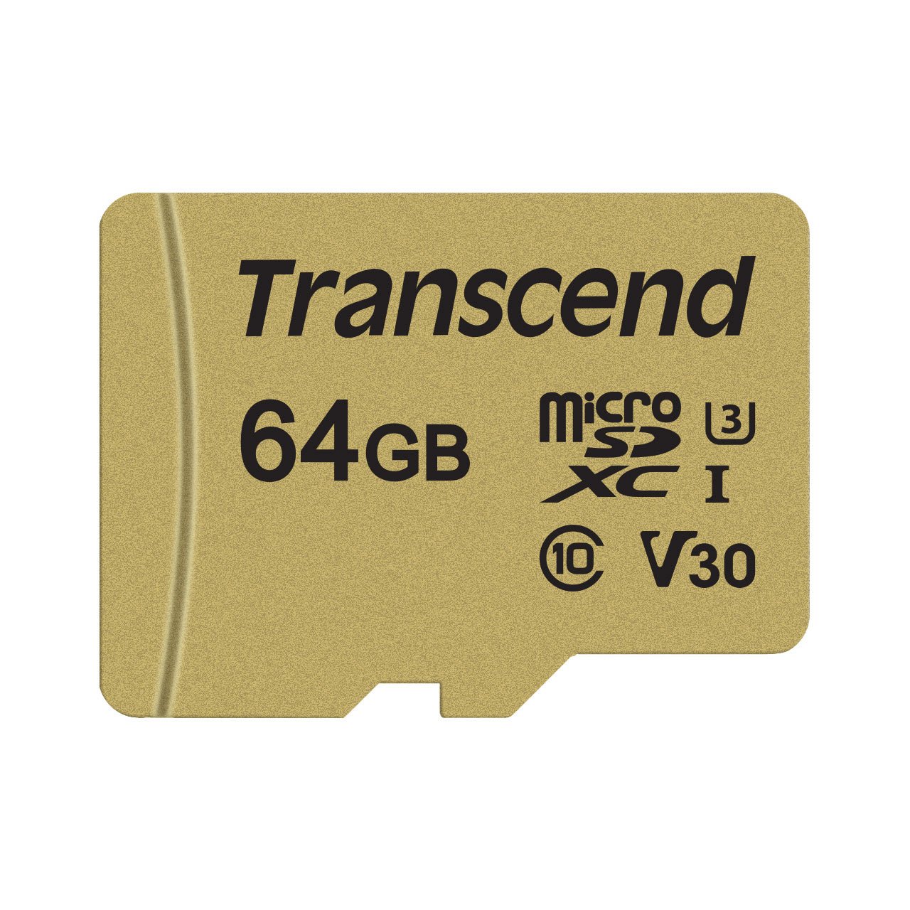 transcend-microsdxc-500s-64gb-uhs-i-u3-v30-con-adattatore image 1