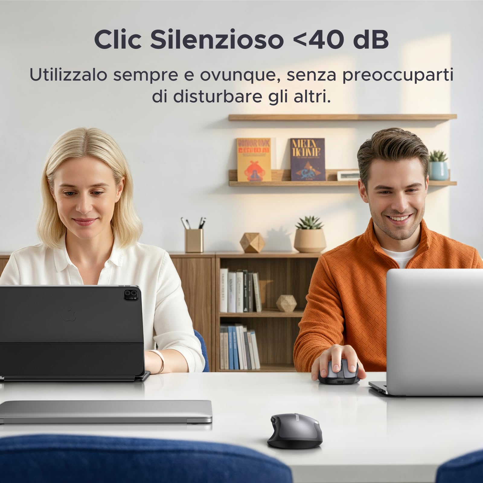 ugreen-mouse-wireless-bluetooth-2-4ghz-ricaricabile-usb-c-4000-dpi-silenzioso-er image 4