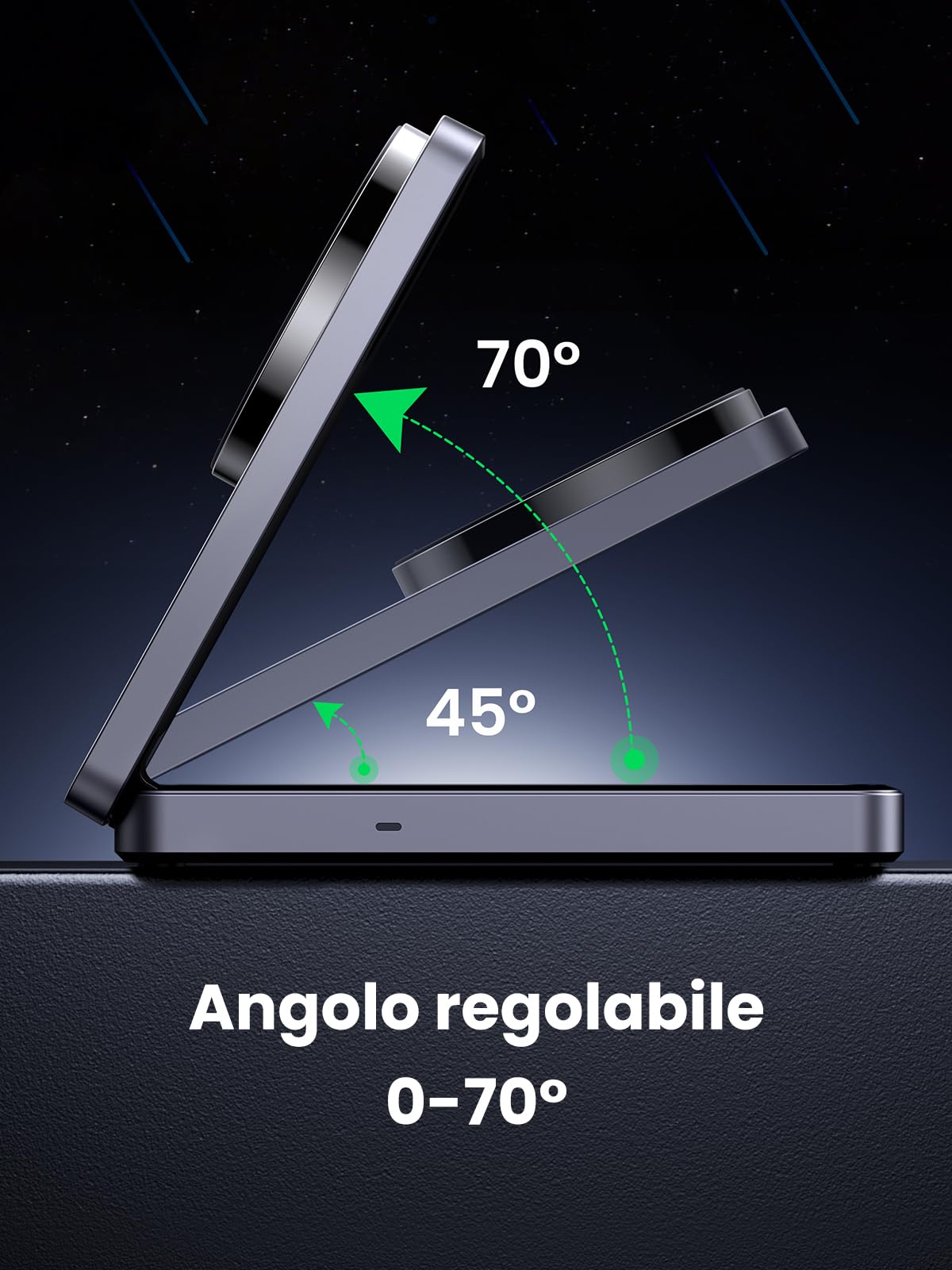 ugreen-magflow-caricatore-magnetico-2in1-per-iphone-e-airpods image 7