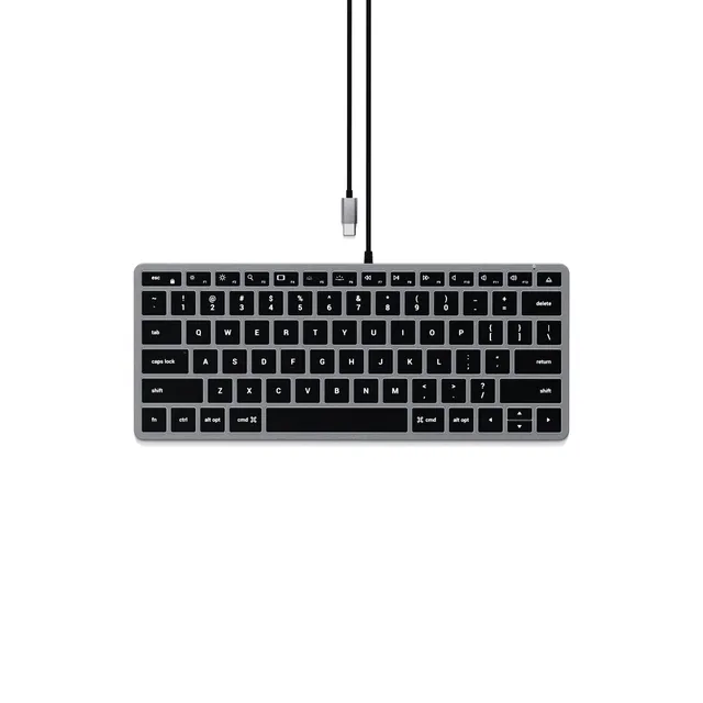 satechi-slim-w1-tastiera-cablata-retroilluminata-usb-c-per-mac image 1