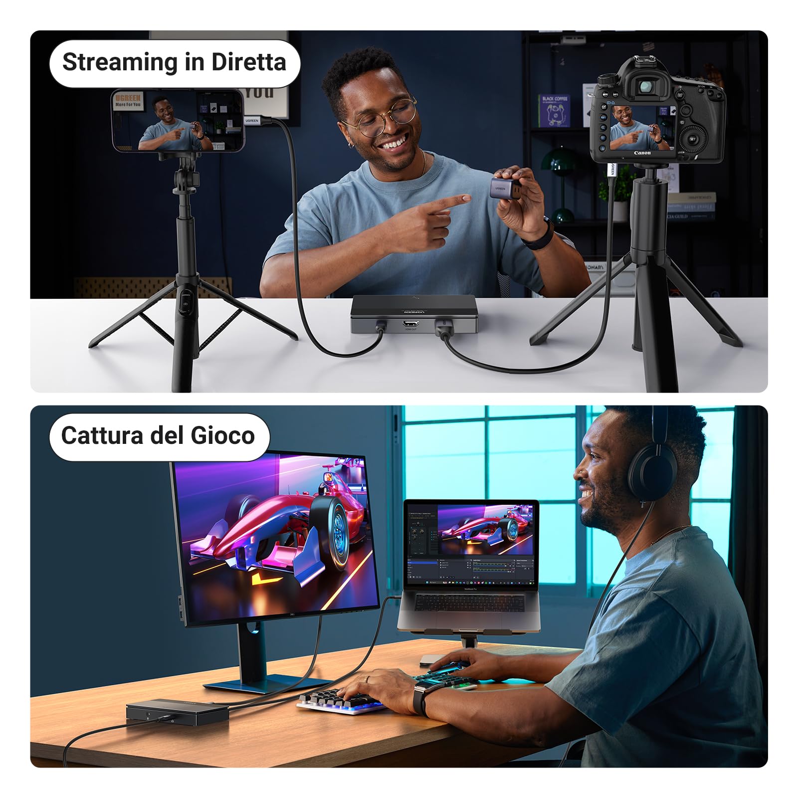 ugreen-scheda-acquisizione-hdmi-usb-c-1080p60-loopout-4k60 image 7