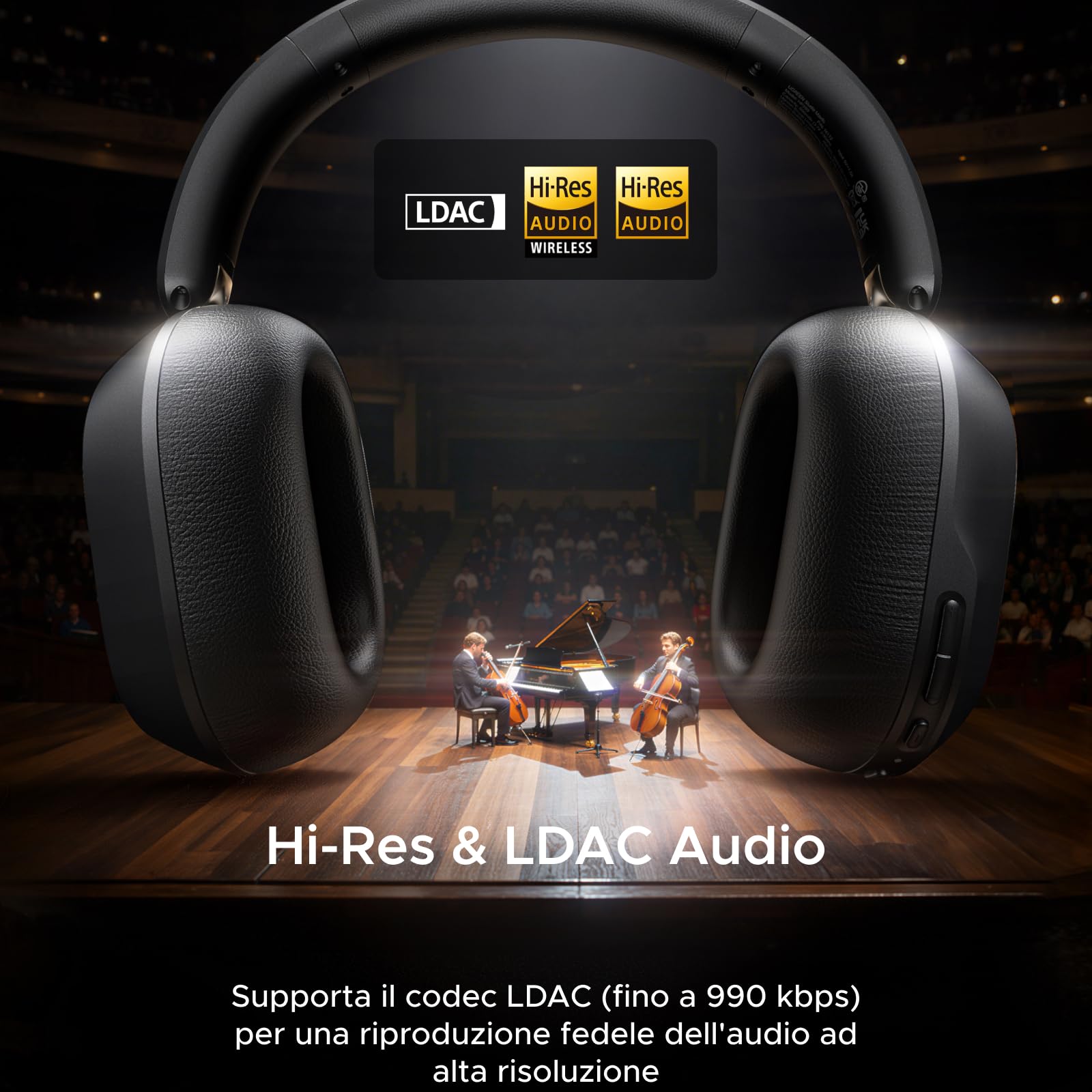 ugreen-hitune-max5s-cuffie-bluetooth-over-ear-anc-45db image 2