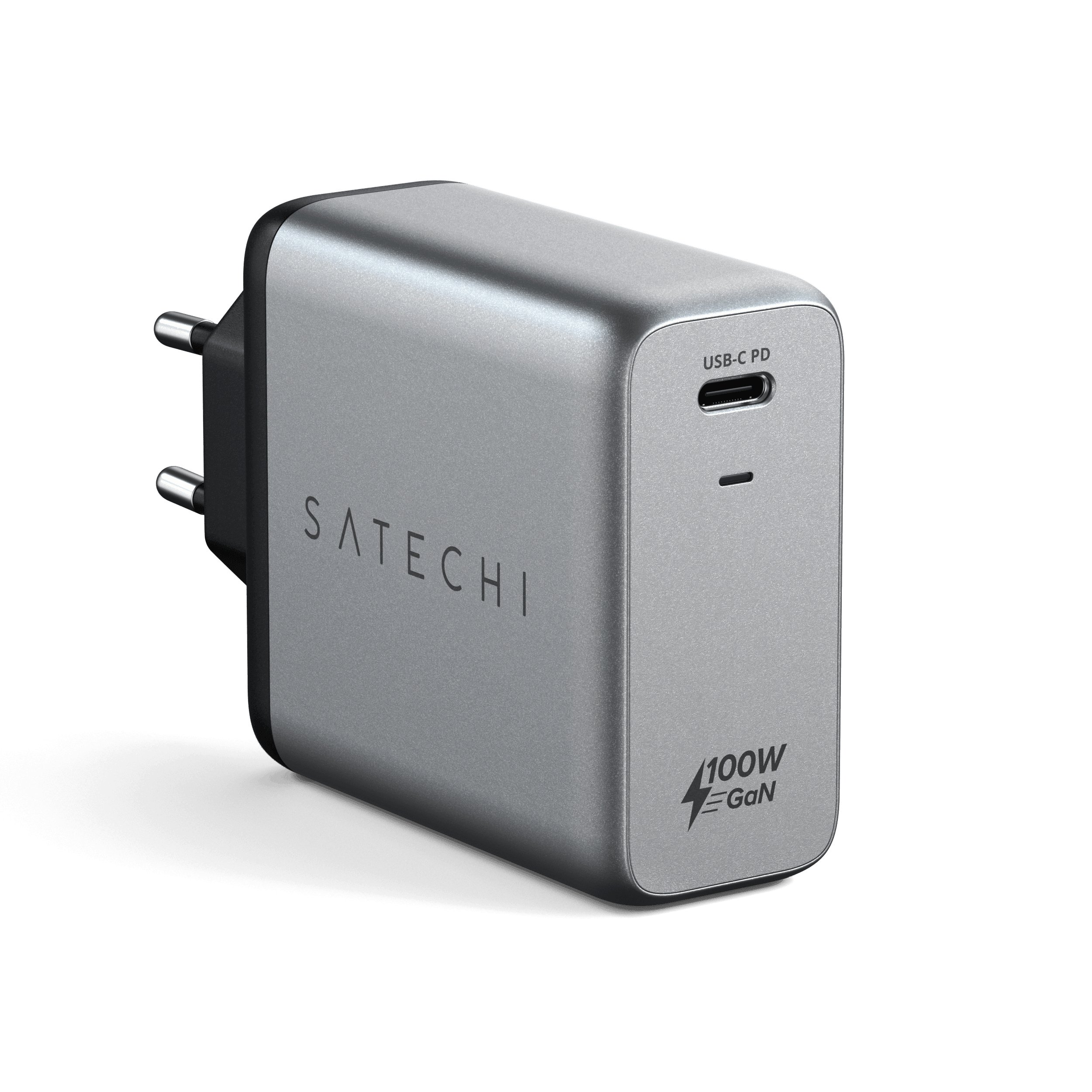 satechi-100w-usb-c-pd-wall-charger-gan-con-spina-europea-pieghevole image 6