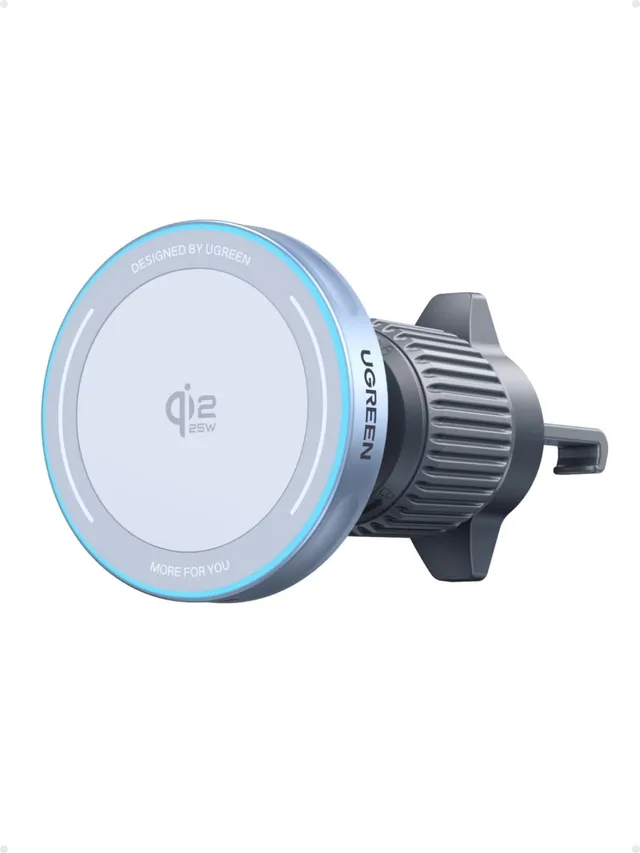ugreen-magflow-qi2-supporto-auto-magnetico-con-ricarica-wireless-25w image 1