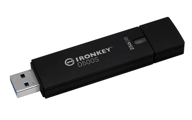kingston-ironkey-d500s-chiavetta-usb-crittografata-256-gb-aes-256 image 1