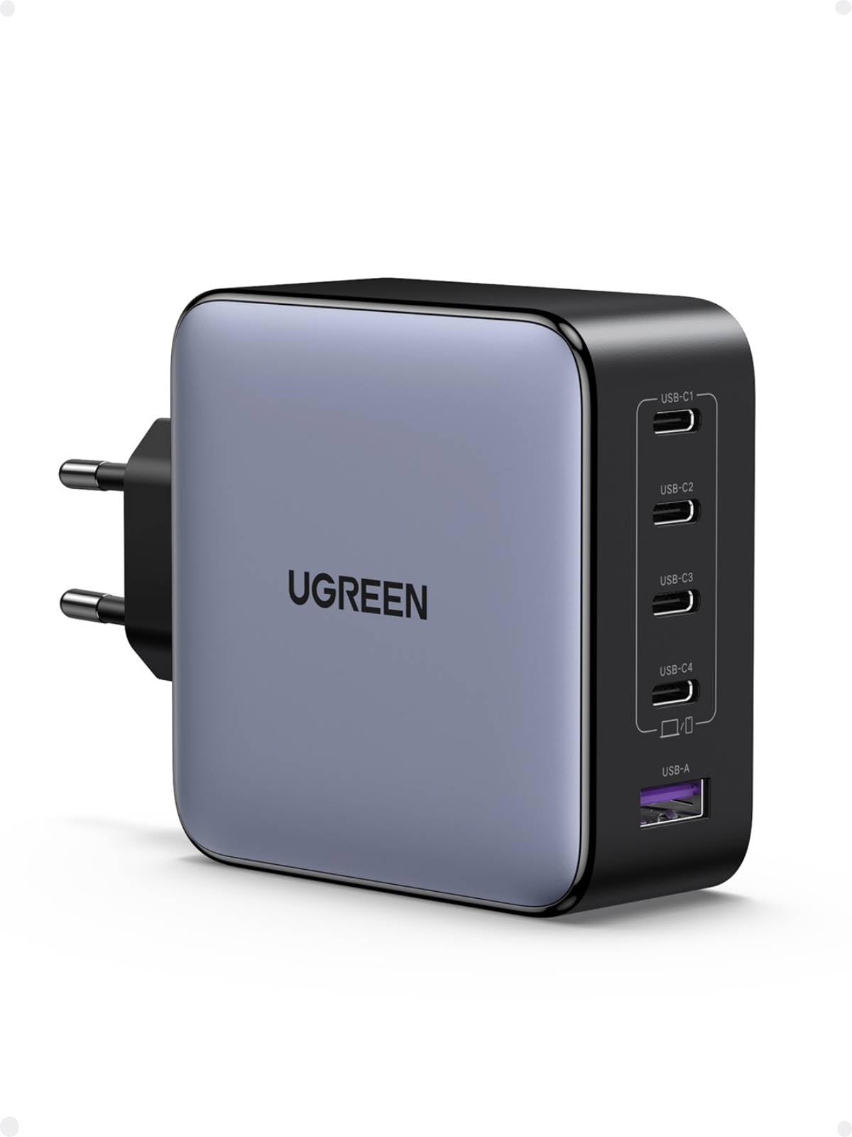 ugreen-nexode-100w-caricatore-usb-c-gan-5-porte-4-usb-c-usb-a image 1