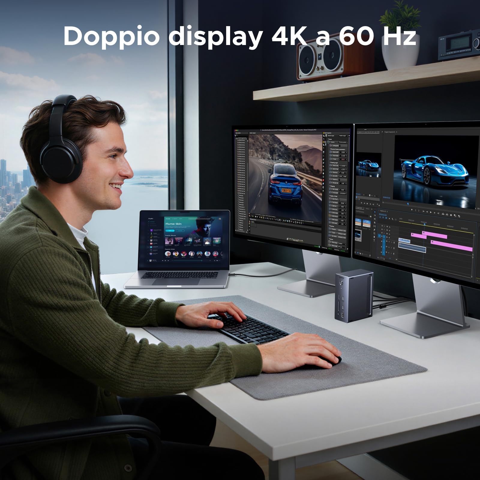 ugreen-revodok-max-docking-station-thunderbolt-4-13-in-1-dual-4k-8k-96w image 4