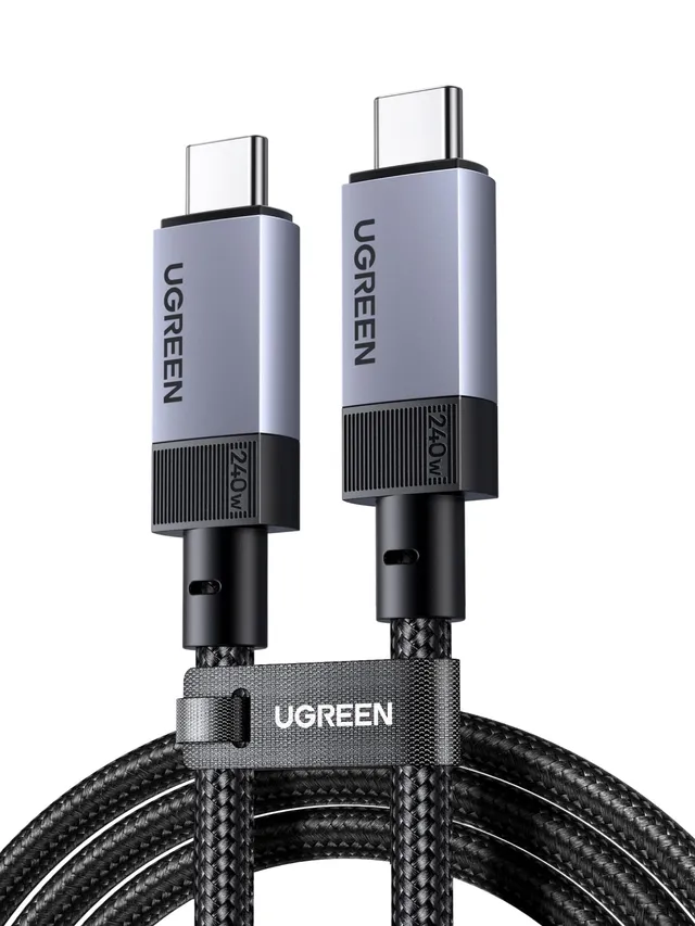 ugreen-nexode-cavo-usb4-gen4-40gbps-video-8k-60hz-240w-pd3-1-1m-nylon image 1
