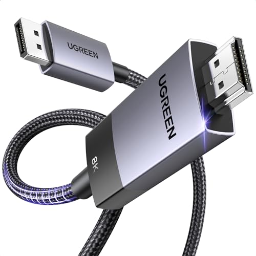 ugreen-cavo-displayport-a-hdmi-2-1-8k-60hz-4k-240hz-2-m image 8
