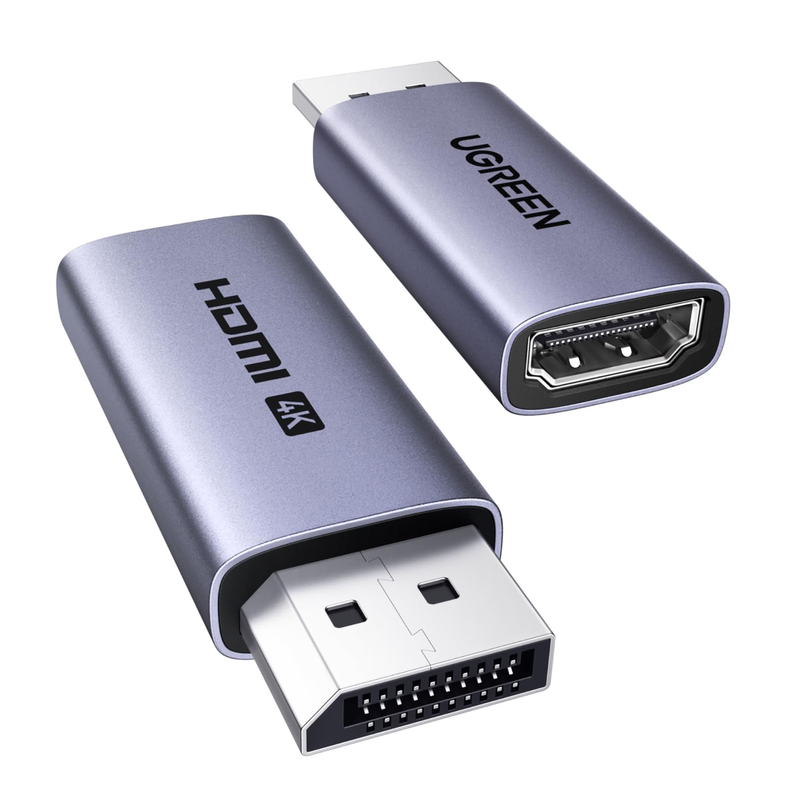 ugreen-adattatore-da-displayport-a-hdmi-4k-60hz-set-da-2-pezzi image 1