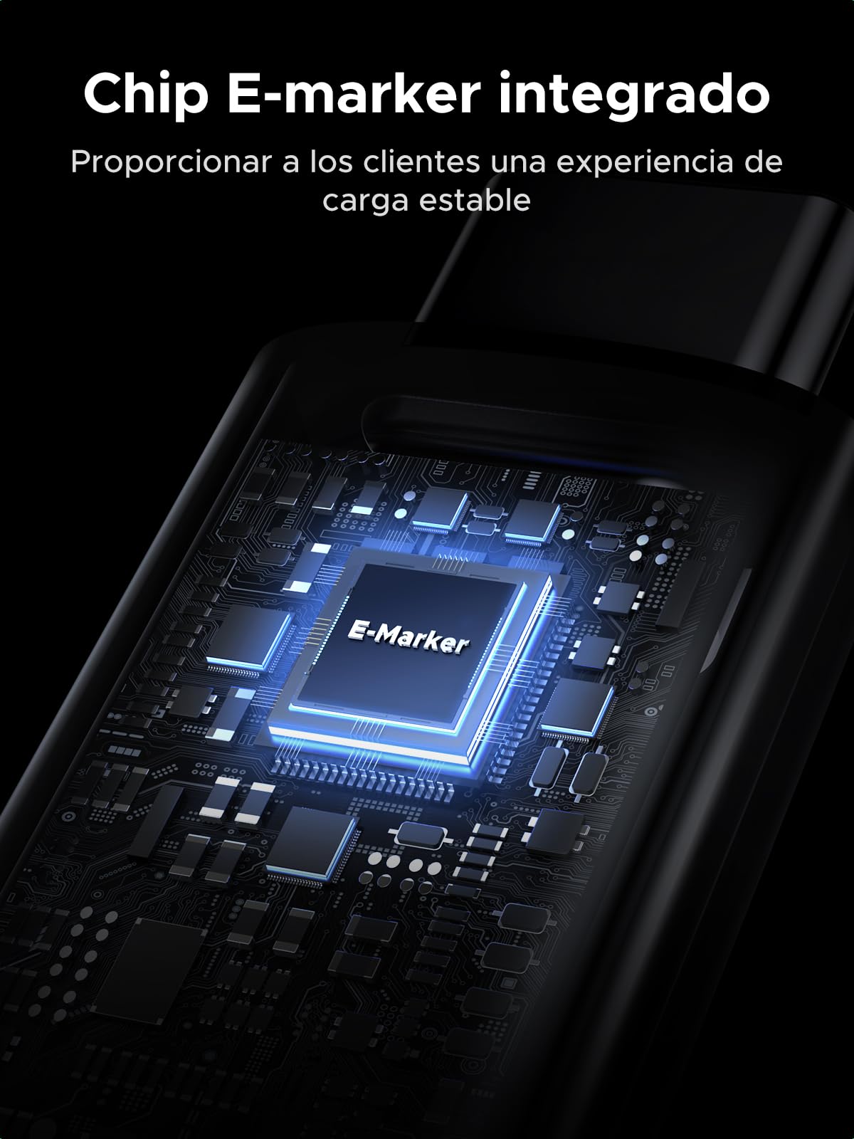 ugreen-zapix-cavo-usb-c-a-usb-c-100w-pd-3-0-1m-nylon image 5