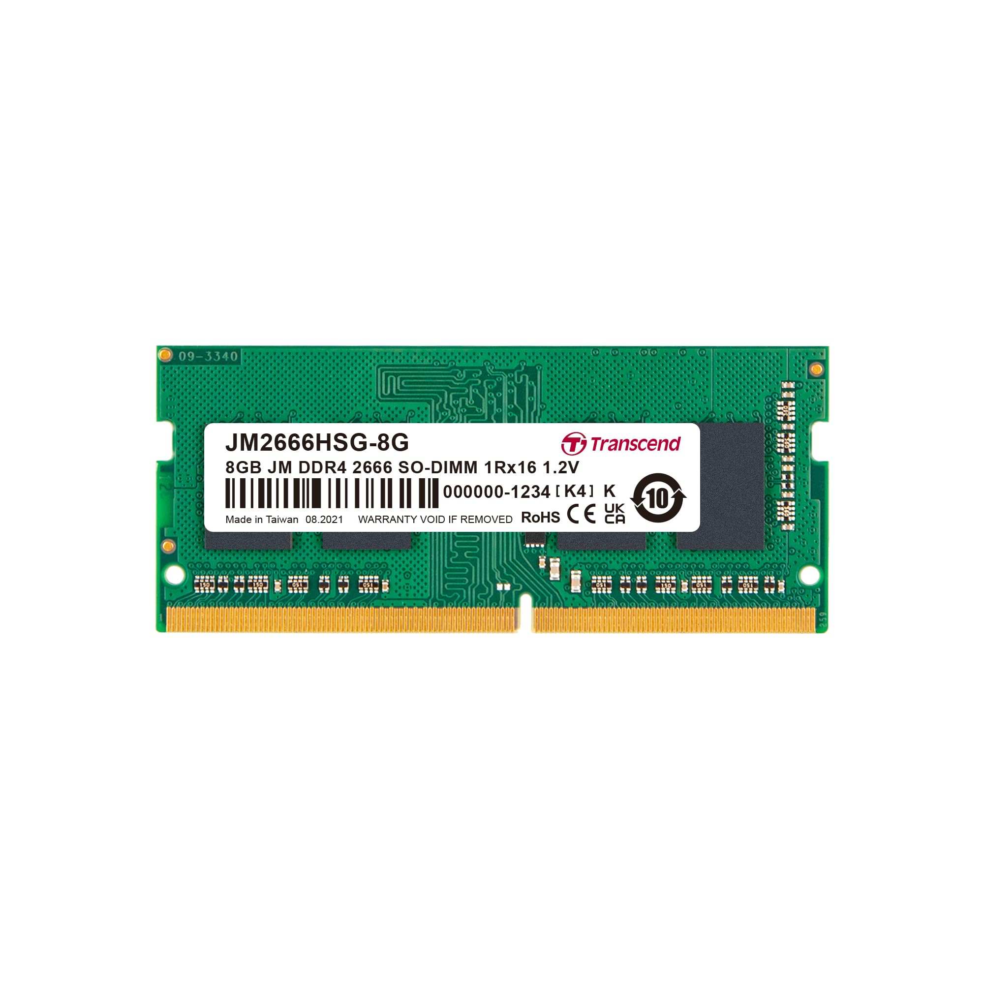 transcend-jetram-jm2666hsg-8g-memoria-so-dimm-ddr4-8gb-2666mhz image 1