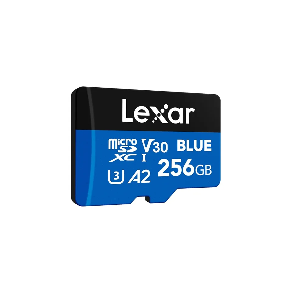 lexar-blue-scheda-microsdxc-uhs-i-256gb-fino-a-160-mb-s-a2 image 1