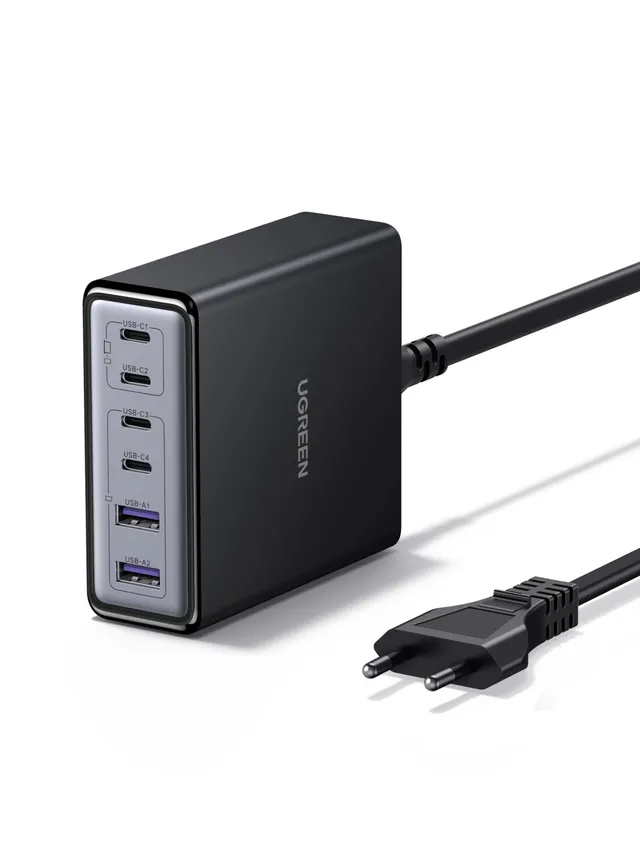 ugreen-zapix-stazione-di-ricarica-gan-100w-6-porte-usb-c-usb-a image 1