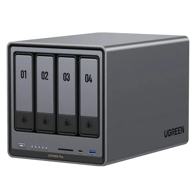 ugreen-nasync-dxp4800-plus-nas-4-bay-16tb-con-4x-wd-4tb image 1