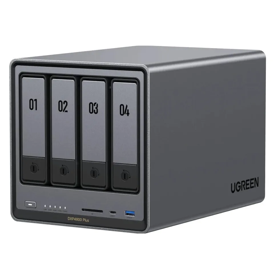ugreen-nasync-dxp4800-plus-nas-4-bay-16tb-con-4x-wd-4tb image 1