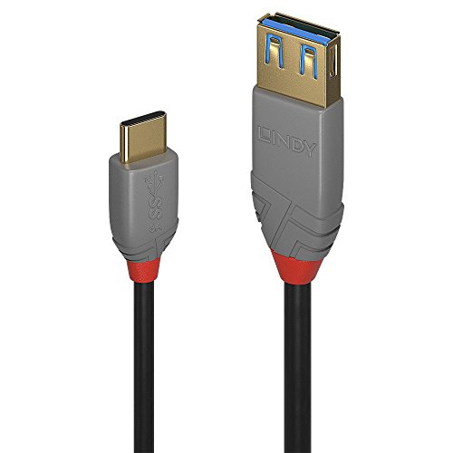 lindy-cavo-anthra-line-usb-c-a-usb-a-0-15-m image 3