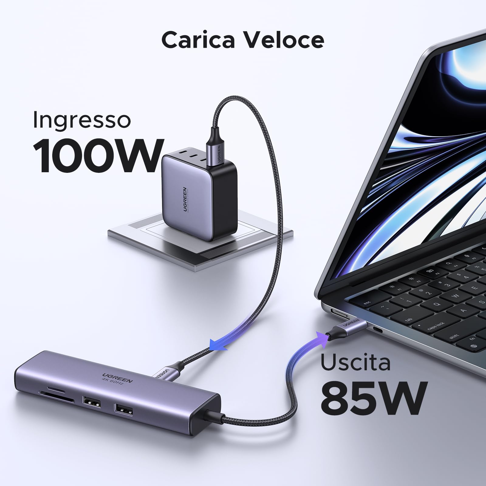 ugreen-revodok-107-hub-usb-c-7-in-1-hdmi-4k-60hz-pd-100w-ethernet image 4