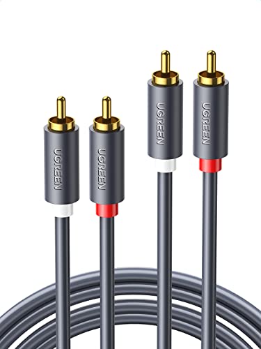 ugreen-cavo-rca-stereo-2rca-maschio-2m-oro-per-hi-fi-e-home-theater image 8