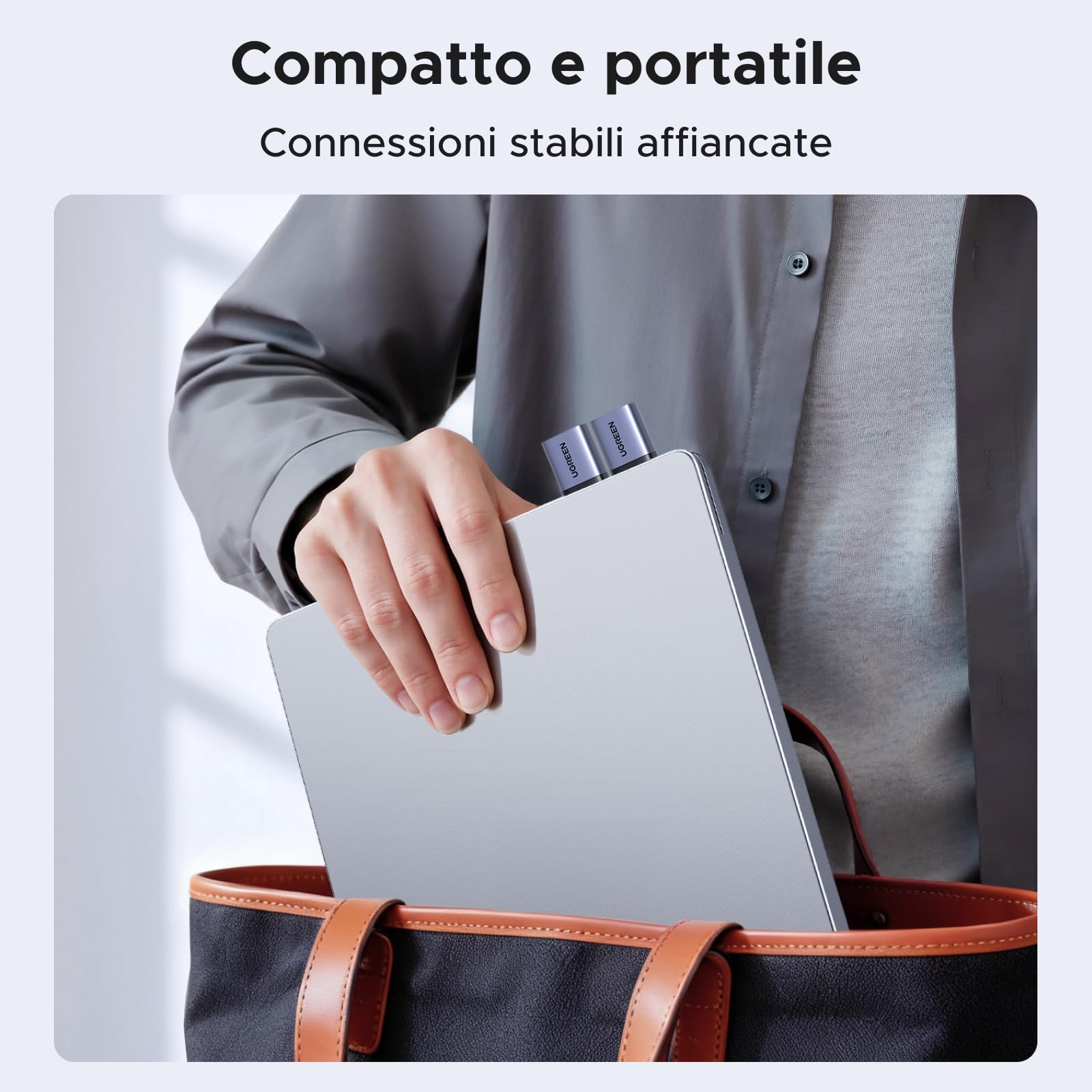 ugreen-adattatore-usb-c-a-usb-a-3-2-10gbps-confezione-da-5-pezzi-in-alluminio image 6