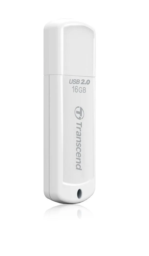 transcend-jetflash-370-memoria-usb-16-gb-usb-2-0-bianca image 1