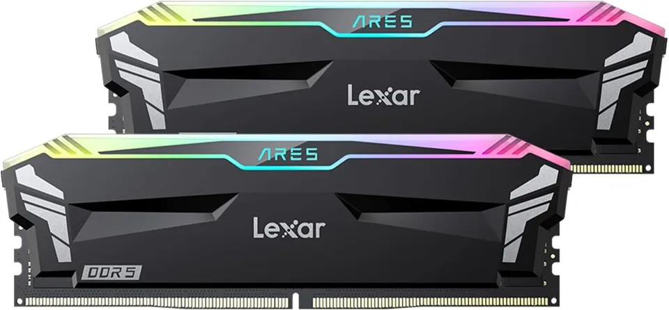 lexar-rgb-ddr5-32gb-kit-2x16gb-6400mhz-cl32-xmp-3-0-expo image 1