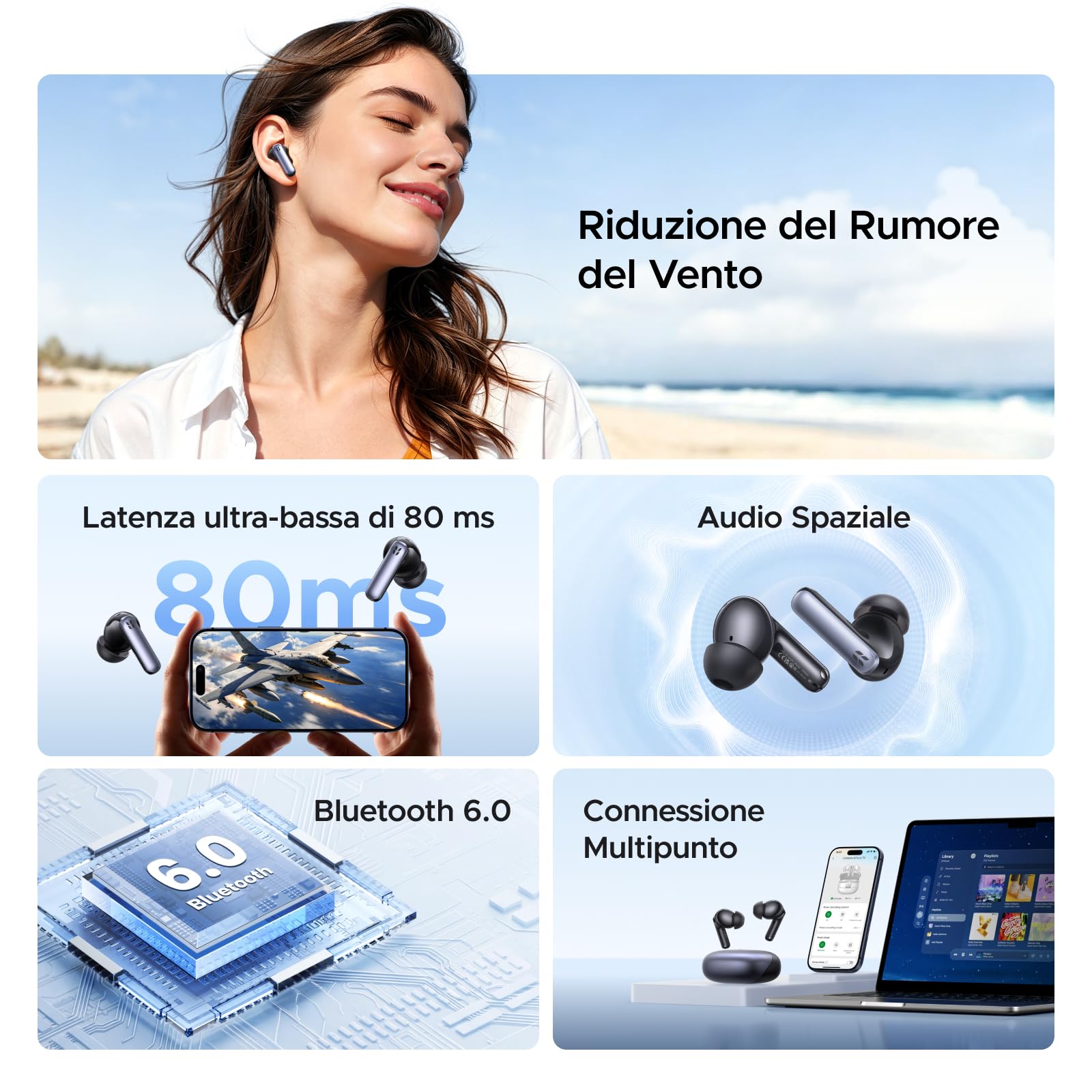 ugreen-echobuds-plus-auricolari-bluetooth-anc-55db-hi-res-50-ore image 6