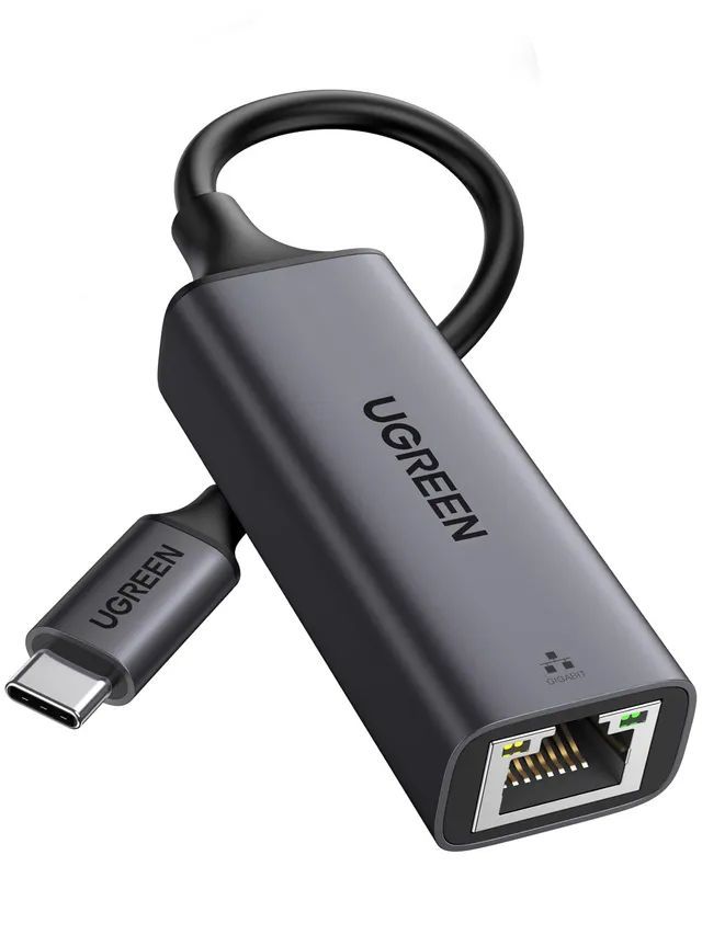 ugreen-adattatore-ethernet-usb-c-1000mbps-a-rj45-in-alluminio image 1
