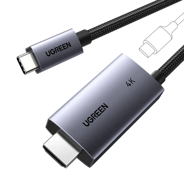 ugreen-cavo-usb-c-a-hdmi-4k60hz-2m-con-pd-100w image 1