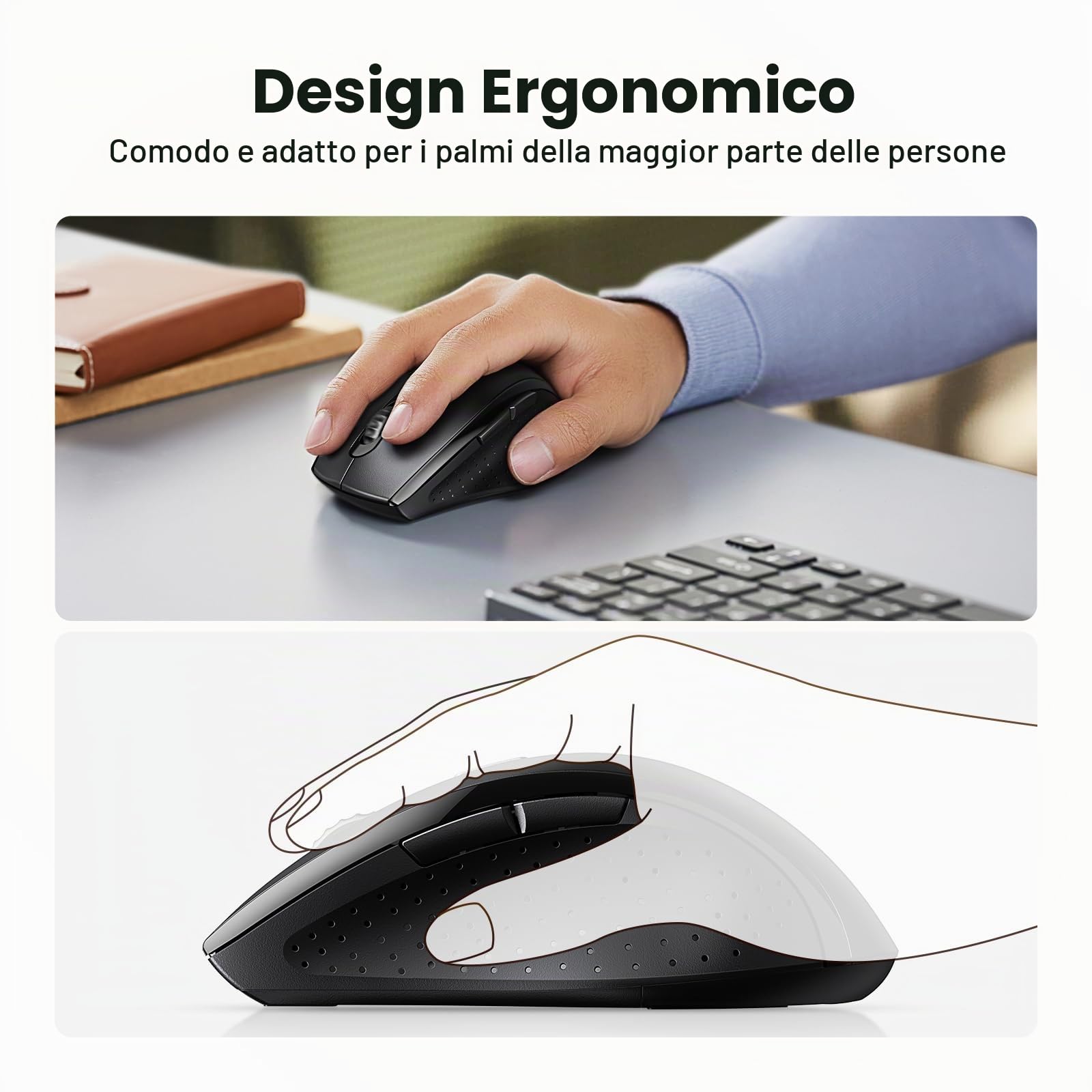 ugreen-mouse-wireless-ergonomico-2-4ghz-usb-1600-dpi image 4