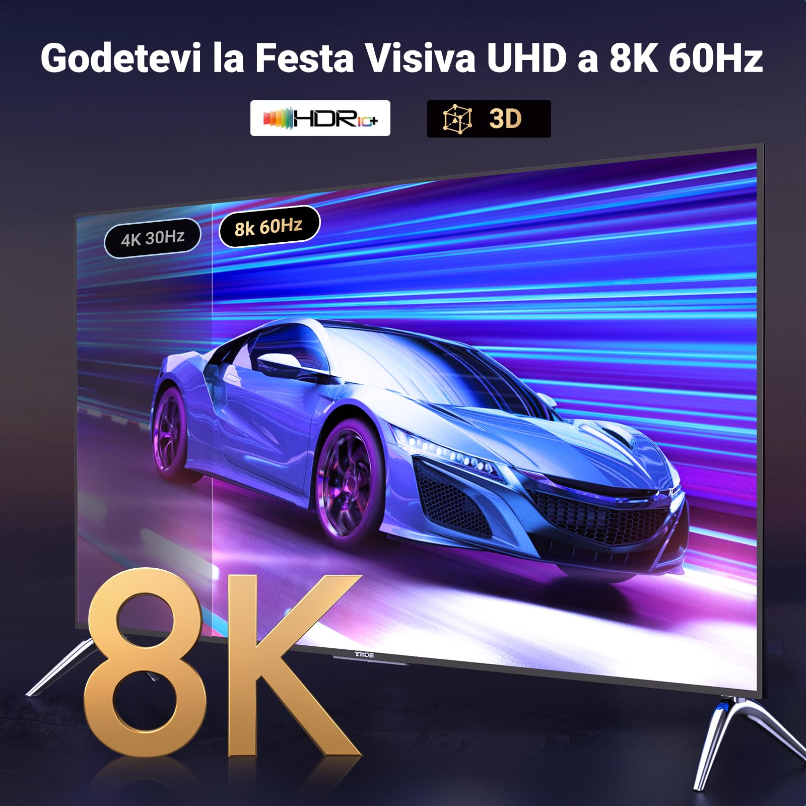 ugreen-cavo-displayport-a-hdmi-2-1-8k-60hz-4k-240hz-2-m image 2