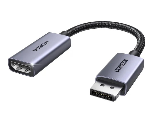 ugreen-adattatore-displayport-a-hdmi-8k-60hz-4k-240hz-unidirezionale image 1