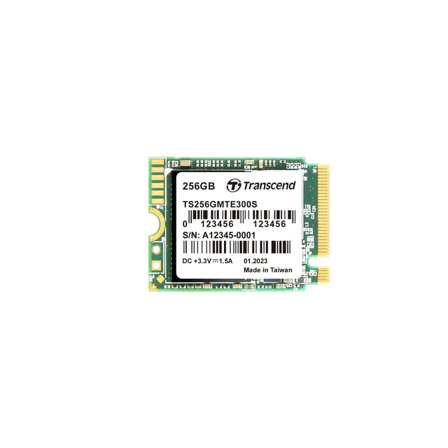 transcend-mte300s-256gb-ssd-nvme-pcie-gen3x4-m-2-2230 image 1