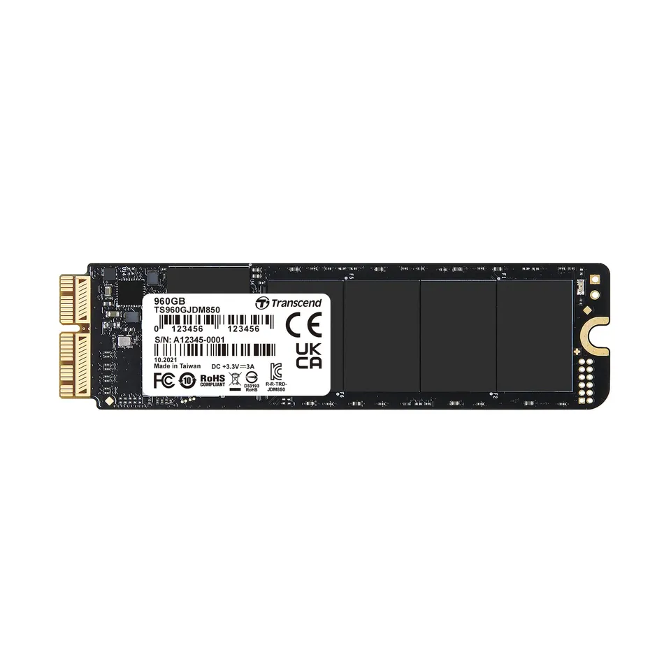 transcend-jetdrive-850-960gb-ssd-interno-per-macbook-air-pro-2013-2017-fino-a-16 image 1