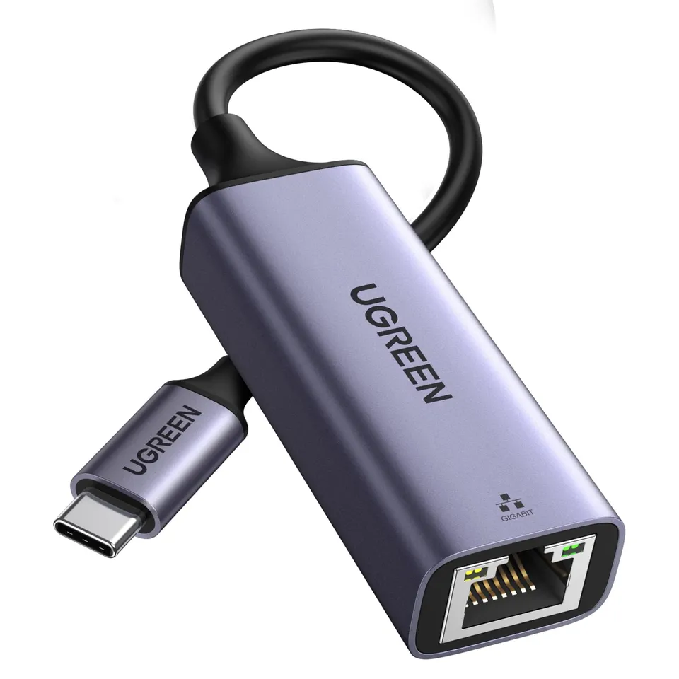 ugreen-adattatore-ethernet-usb-c-gigabit-1000mbps-in-alluminio image 1