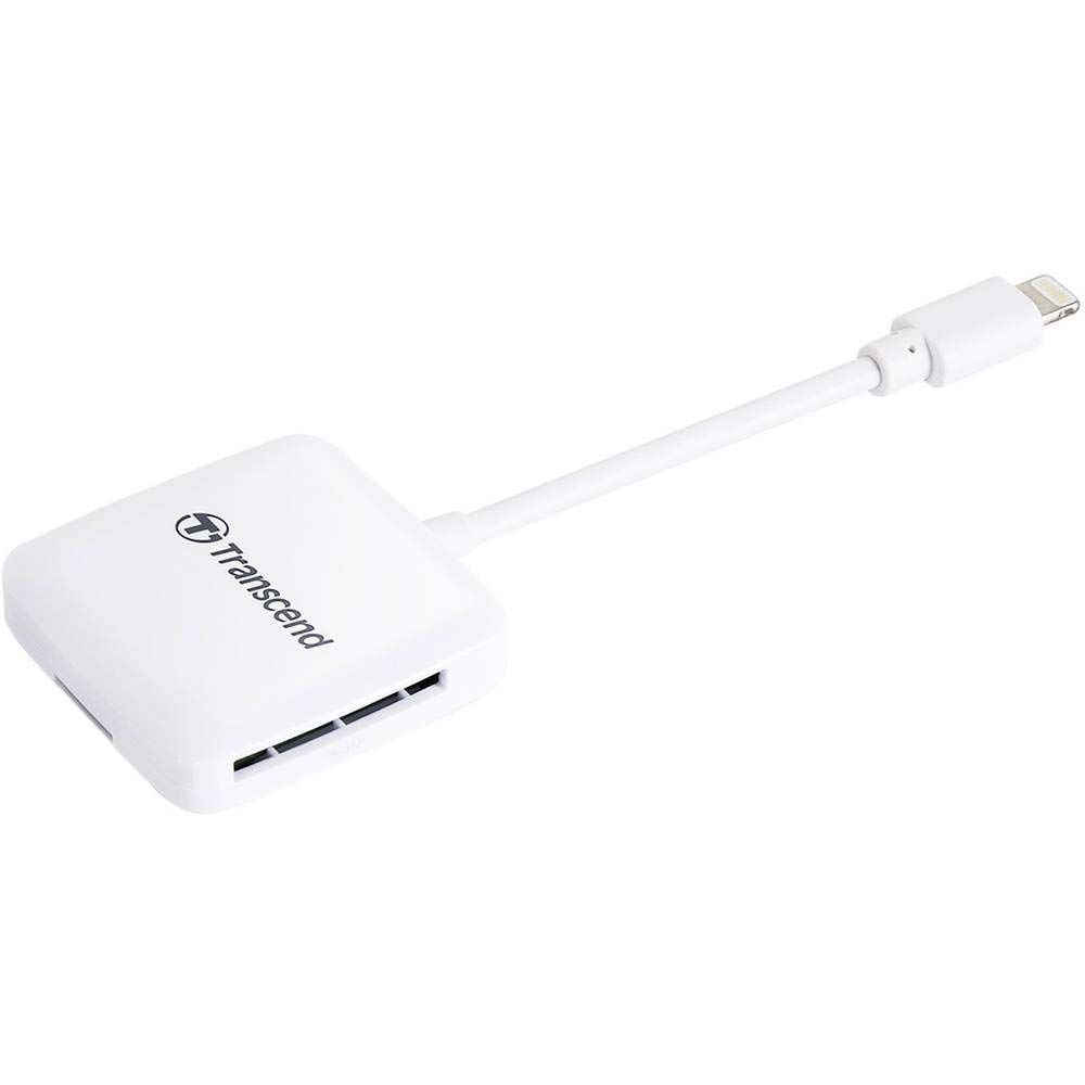 transcend-ts-rda2w-smart-reader-lightning-mfi-sd-microsd-per-iphone-ipad image 1