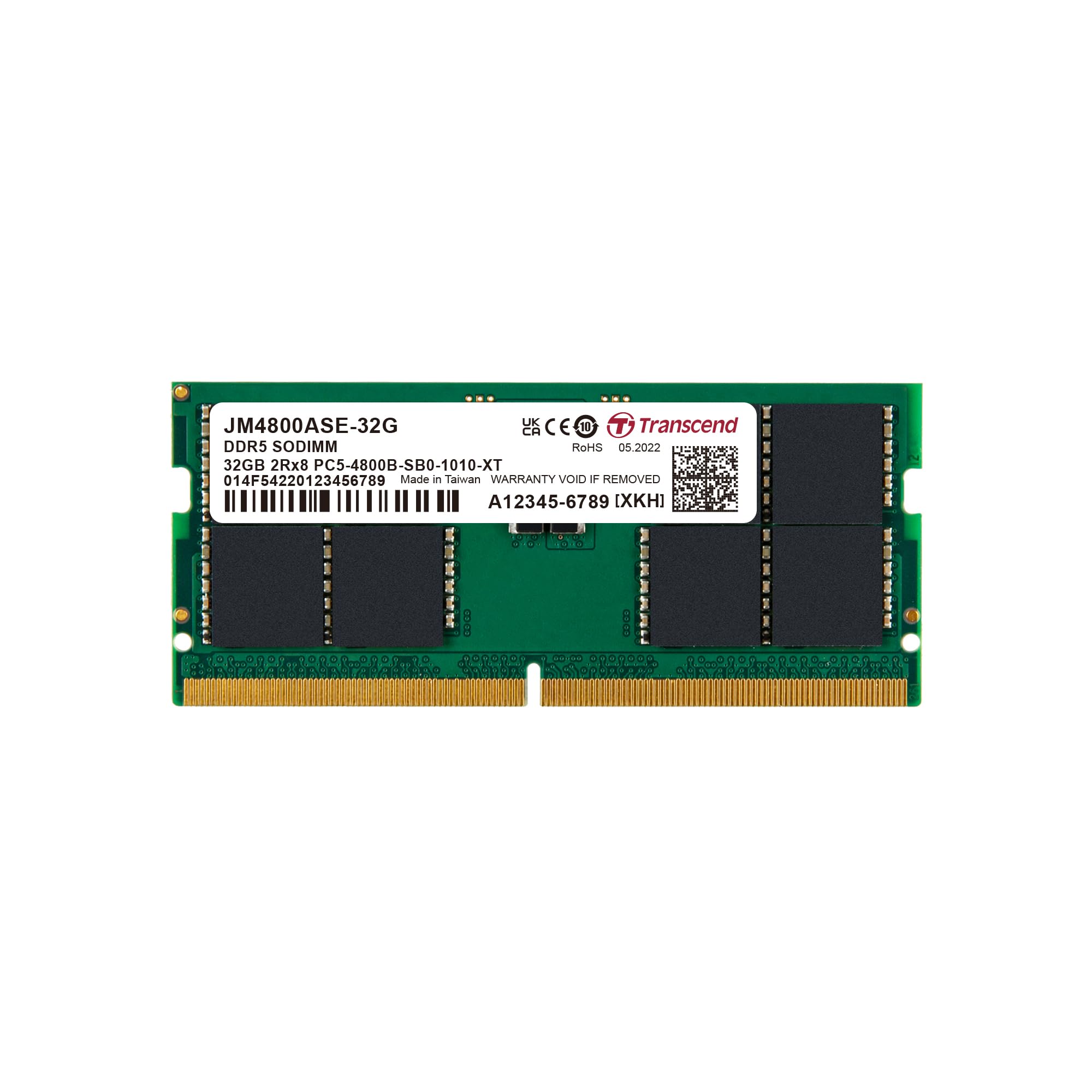 transcend-jetram-jm4800ase-32g-modulo-memoria-so-dimm-ddr5-4800-mhz-32-gb image 1