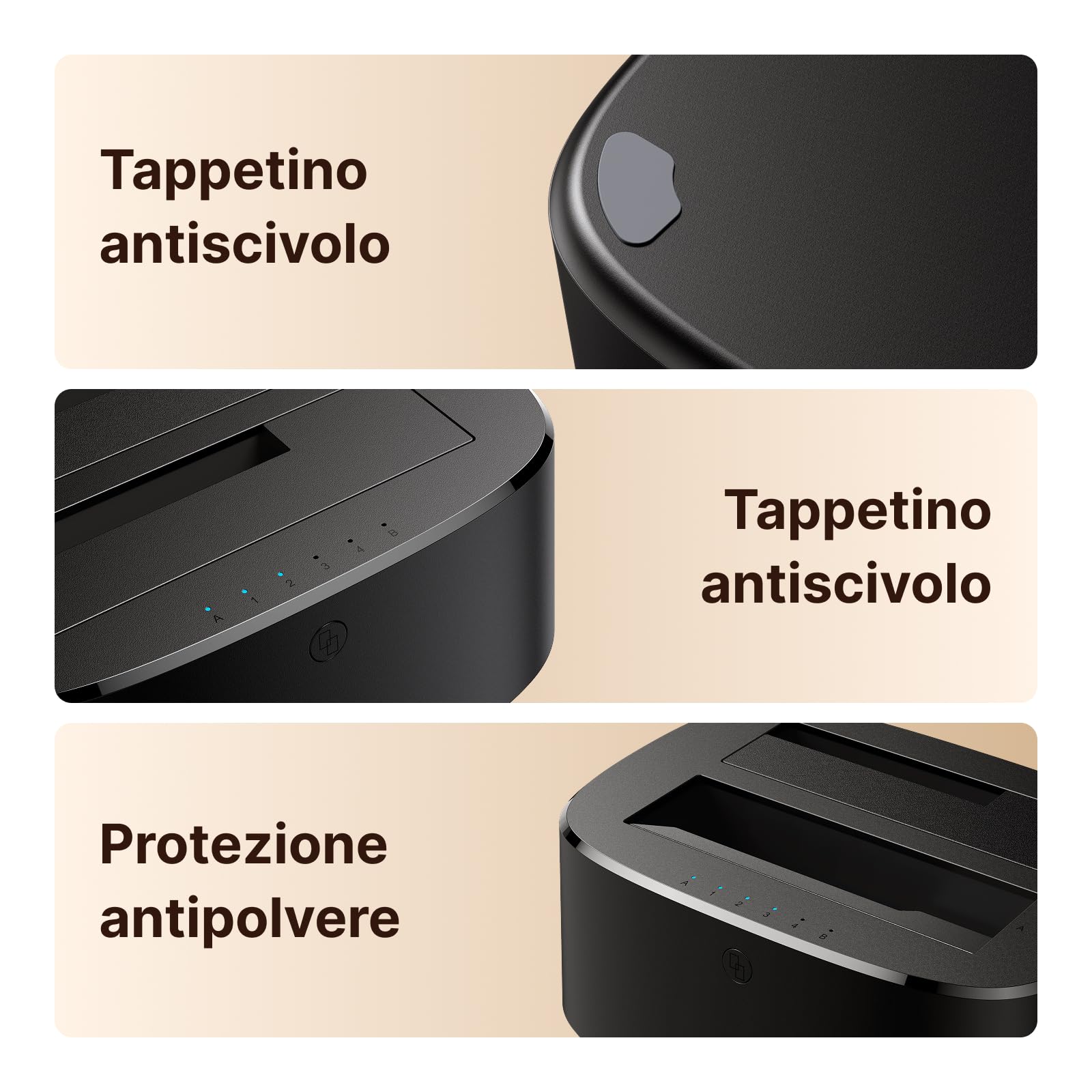 ugreen-stazione-docking-hard-disk-dual-bay-usb-3-0-5gbps-con-clonazione-offline image 8