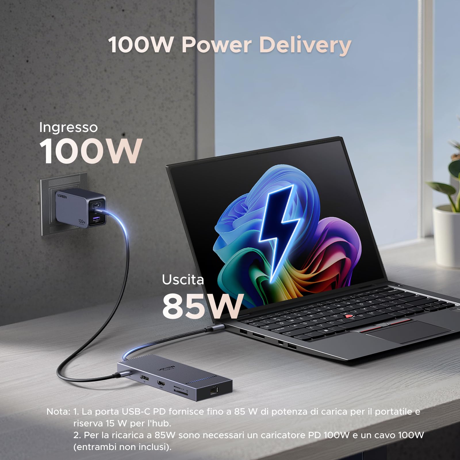 ugreen-revodok-pro-211-hub-usb-c-11-in-1-con-hdmi-4k60hz-e-displayport-4k120hz image 6