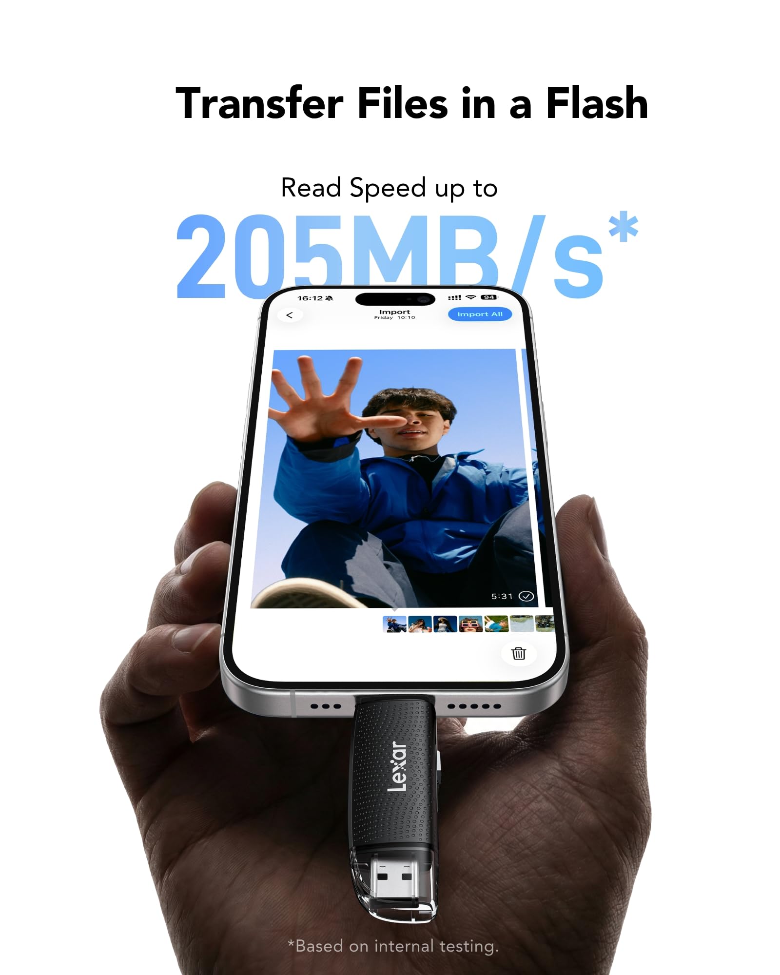 lexar-silver-microsd-128-gb-u3-v30-fino-a-205-mb-s-per-4k-60fps image 3